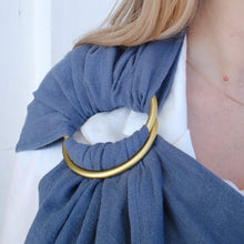 Charger l'image dans la galerie, Ring Sling en Lin Bleuet