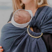 Charger l'image dans la galerie, Ring Sling en Lin Marine