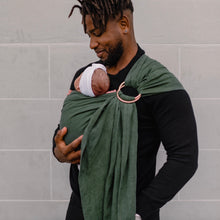Charger l'image dans la galerie, Ring Sling en Lin Kaki