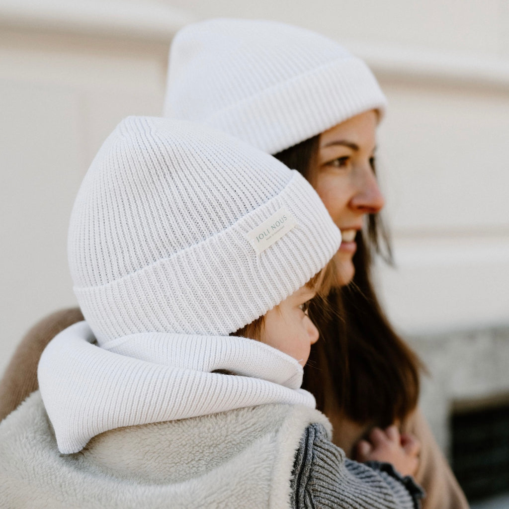 Le Bonnet en Laine Blanc