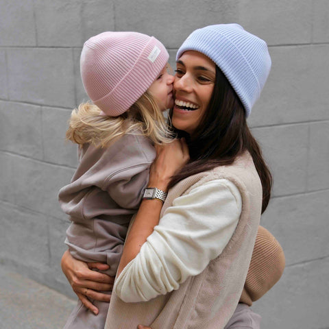 Letzte Chance | <tc>Beanie</tc> aus zitronengelber Wolle