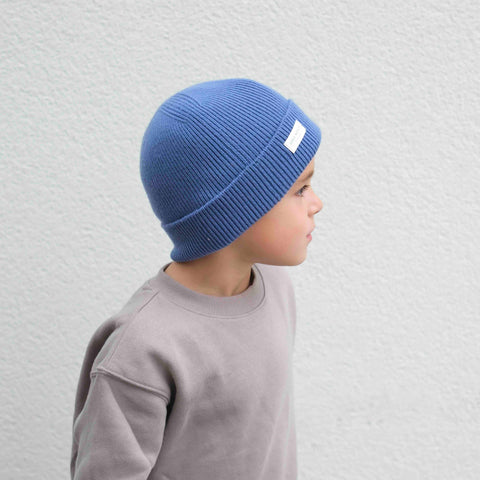 Letzte Chance | <tc>Beanie</tc> aus zitronengelber Wolle