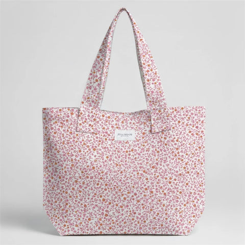 Le Cabas fleurs roses