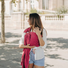 Charger l'image dans la galerie, Ring Sling en Lin Cerise
