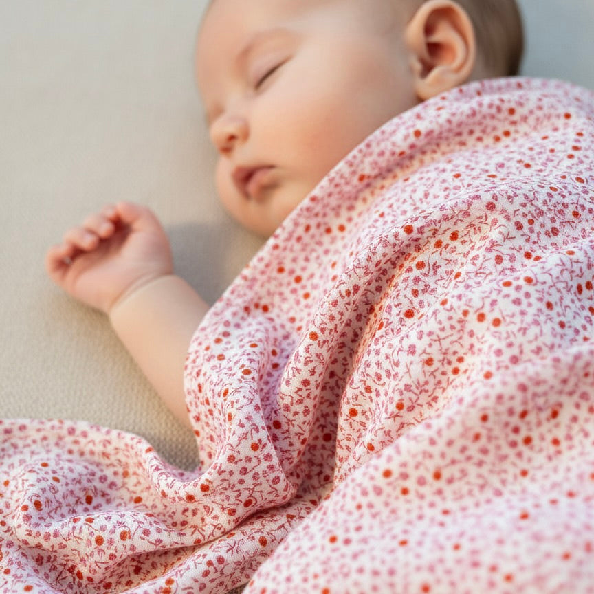 Le Lange XL Fleurs roses