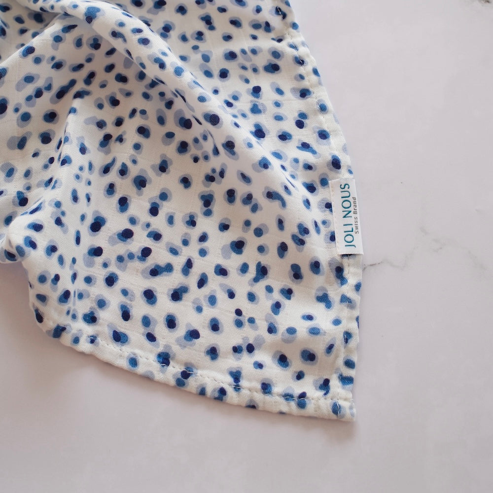 Le Lange XL Pois bleus