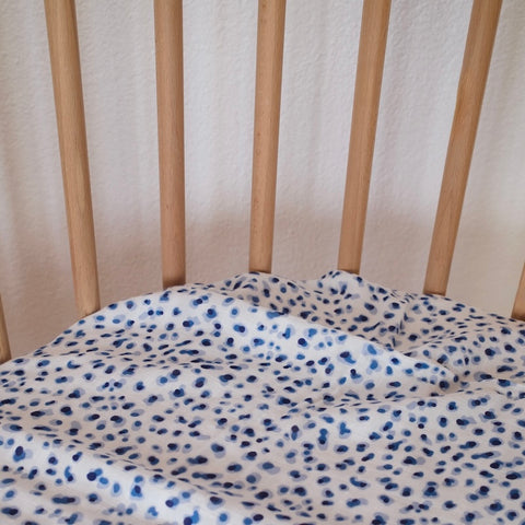 Le Lange XL Pois bleus