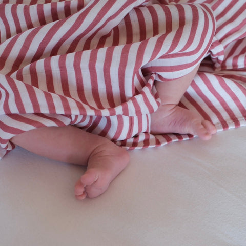 Le Lange XL Ligné vieux rose