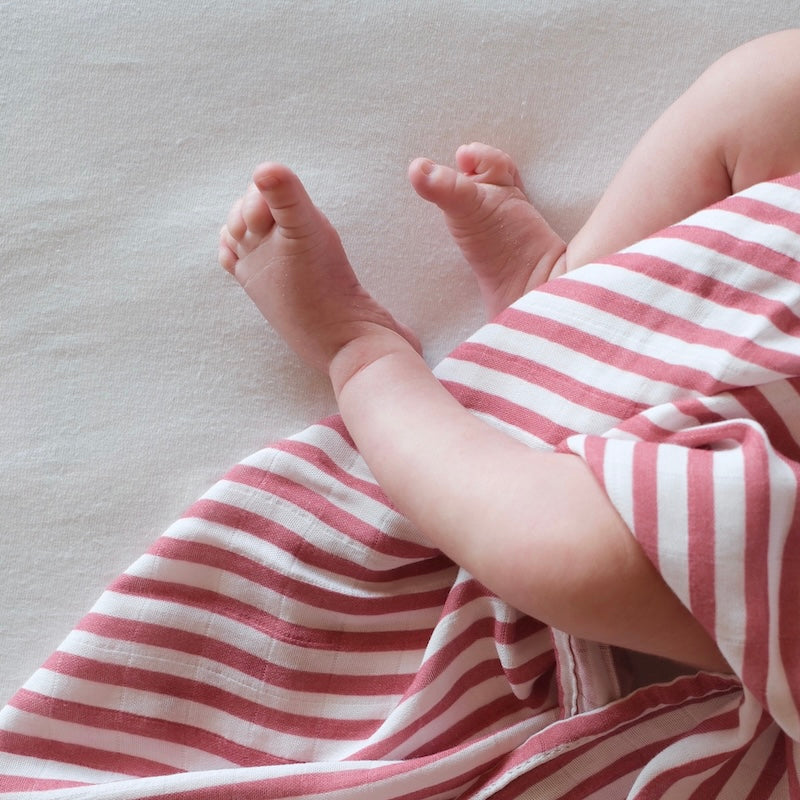 Le Lange XL Ligné vieux rose