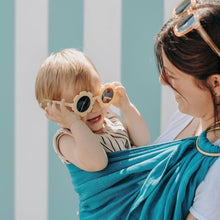 Charger l&#39;image dans la galerie, Ring Sling en Lin Turquoise (NEW)
