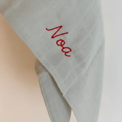 The Mini Swaddle to personalize