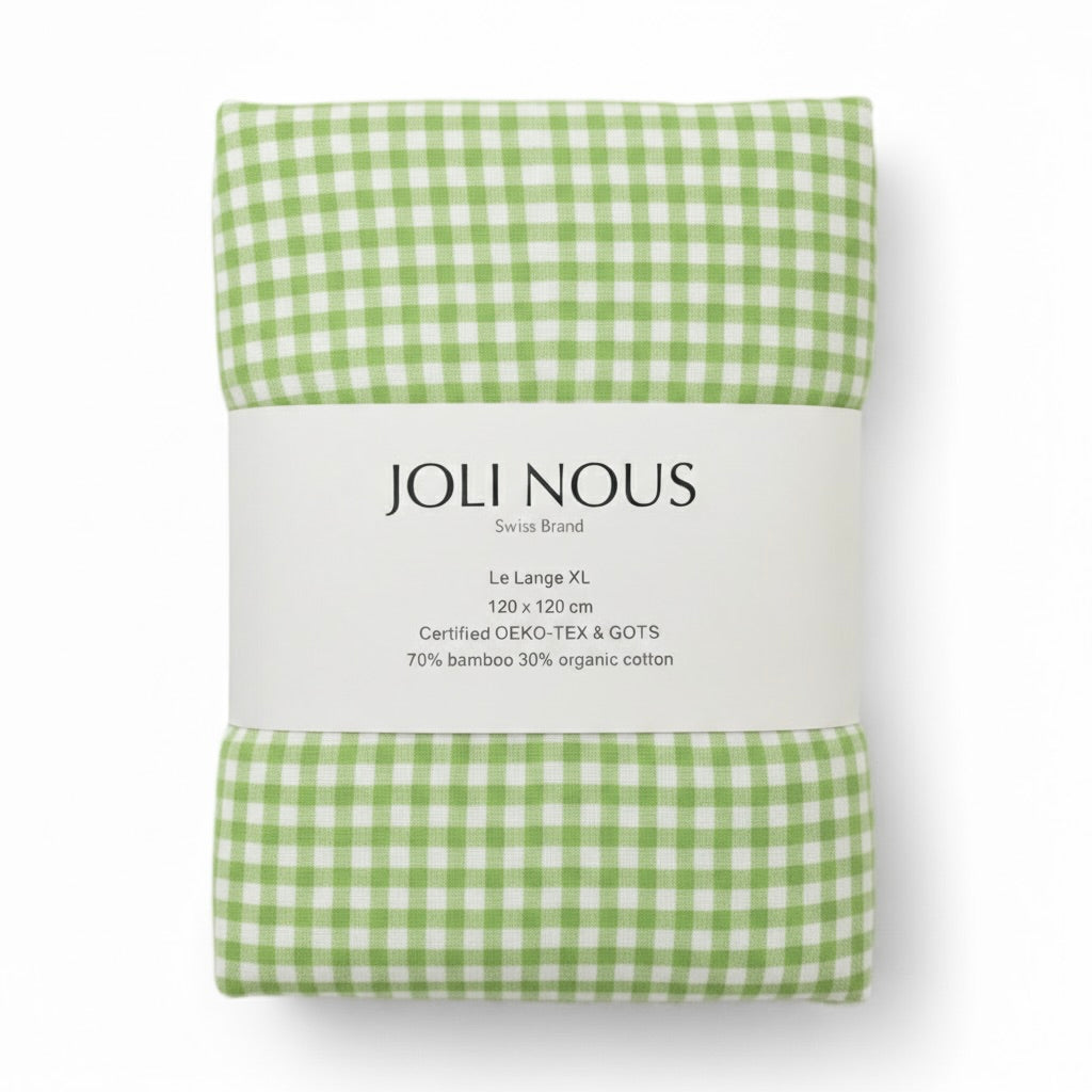 Le Lange XL Vichy vert